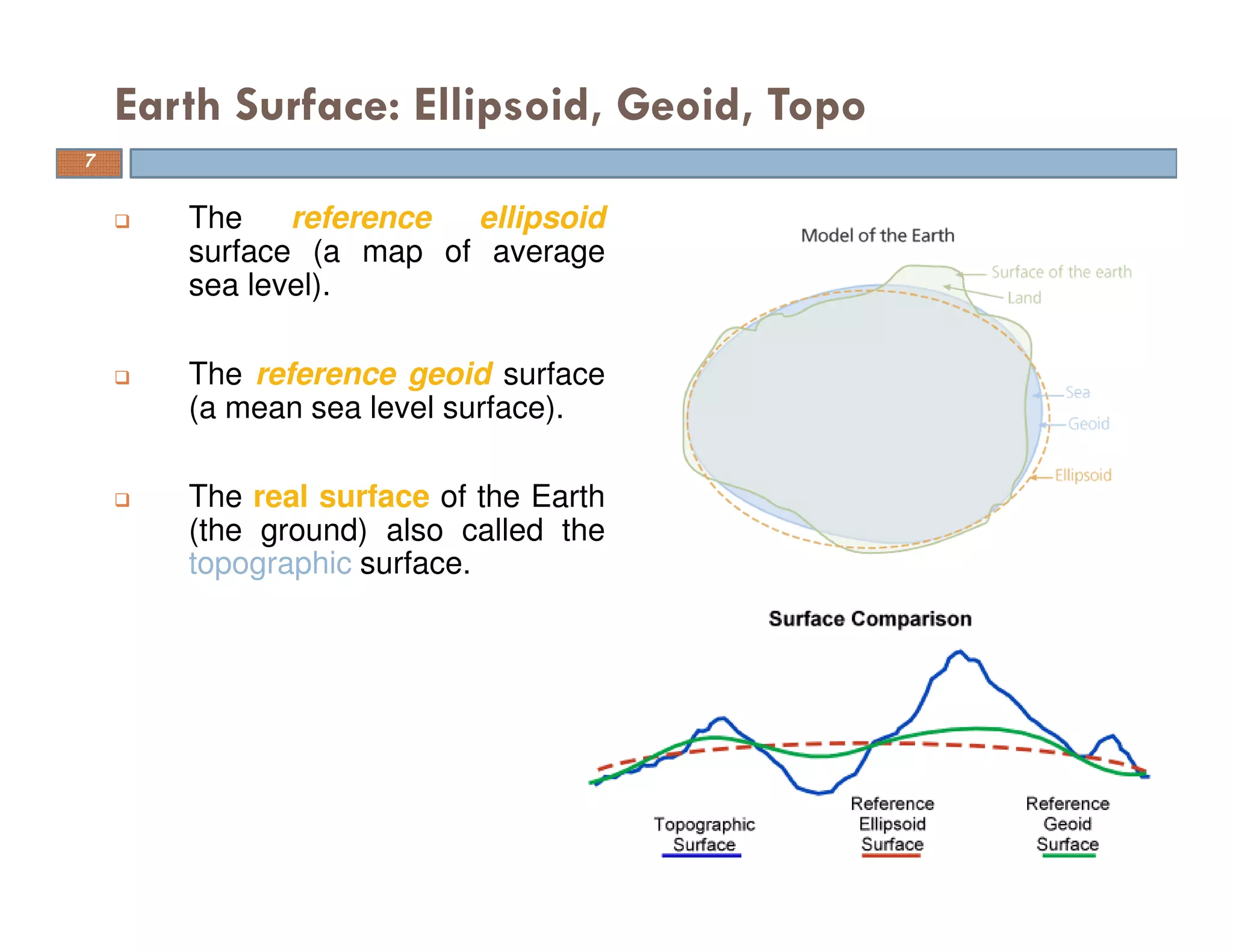 Projections and coordinate system | PDF