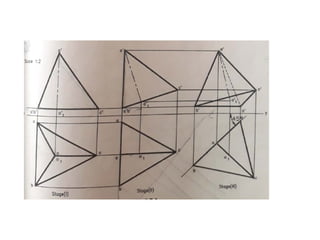 Projections Of Solids.ppt. Engineering graphics CAEG | PPT