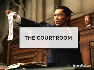 THE COURTROOM
YesYouQual.com
 