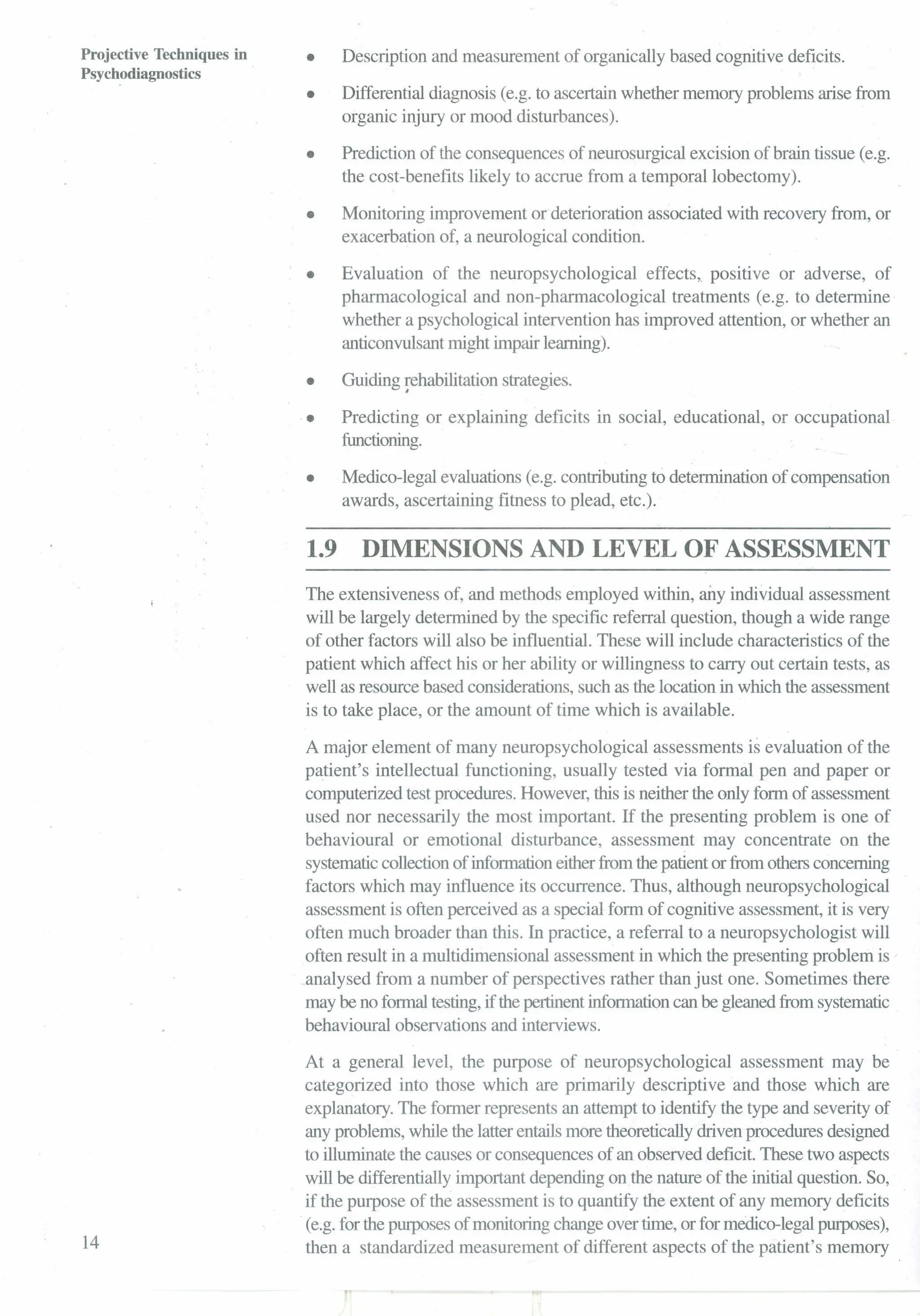Introduction to projective techniques and tests | PDF