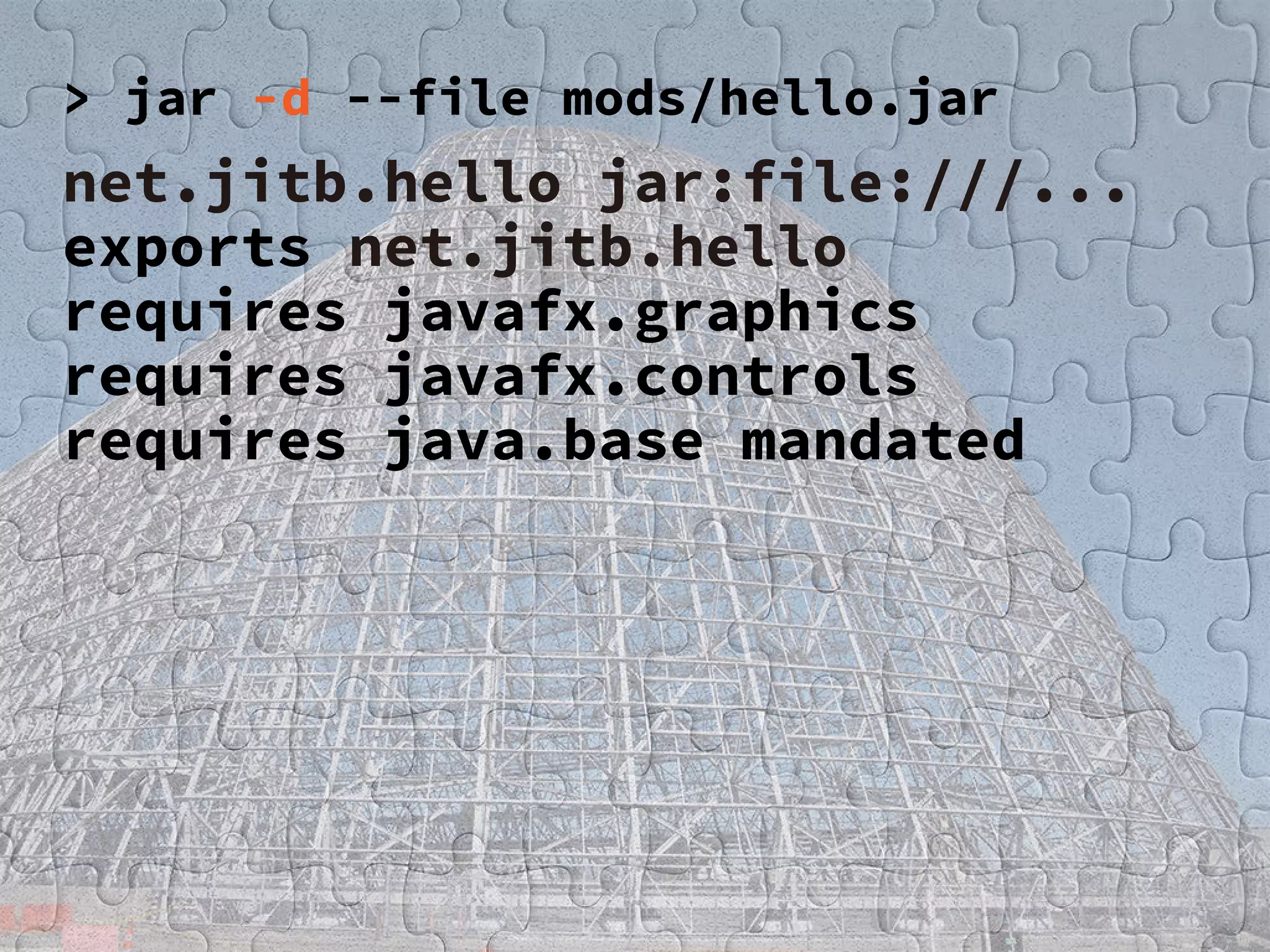 Introduction of Project Jigsaw