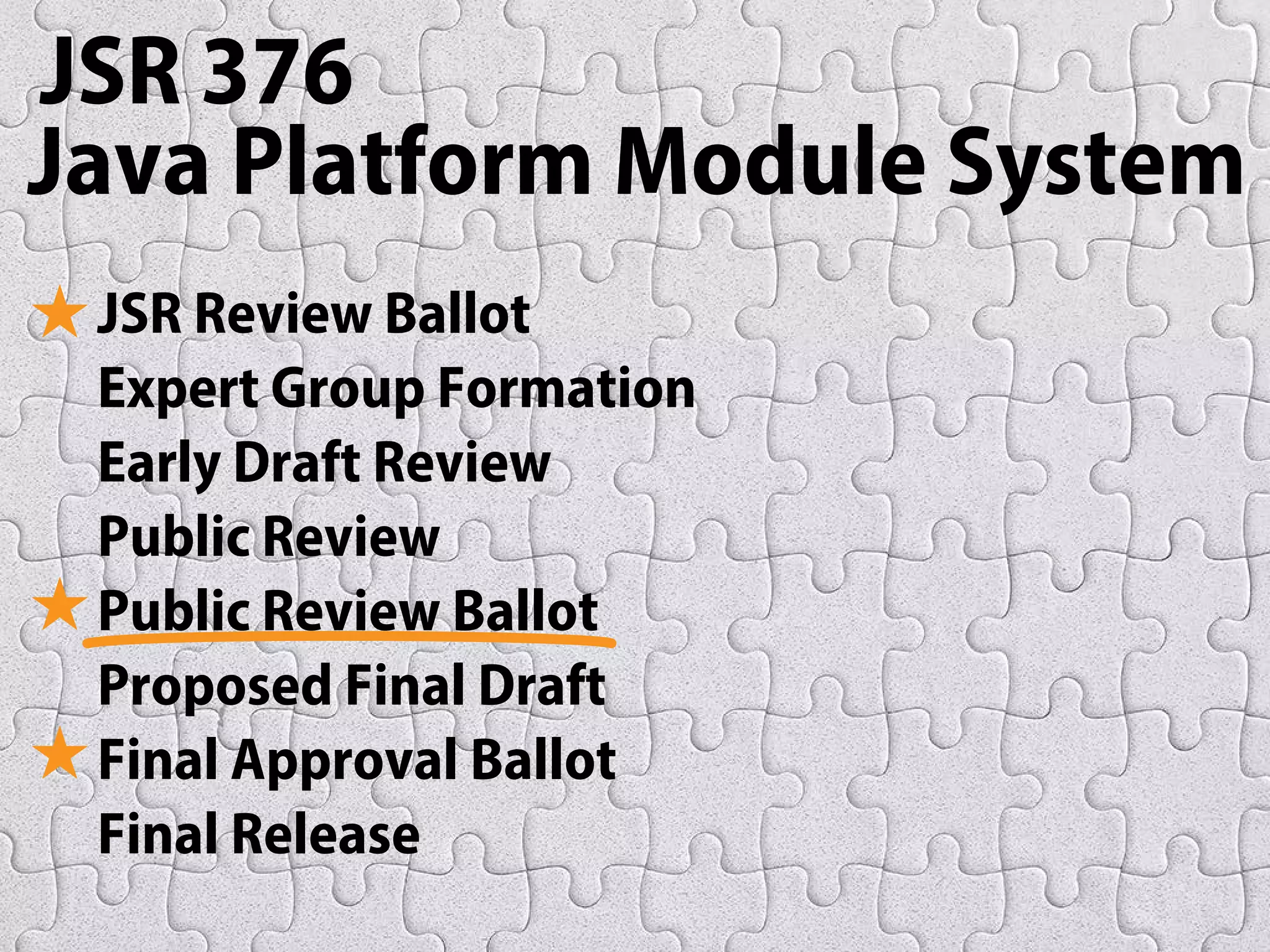 Introduction of Project Jigsaw