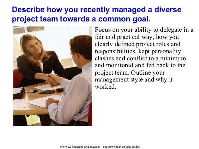lead interview questions