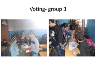 Voting- group 3
 