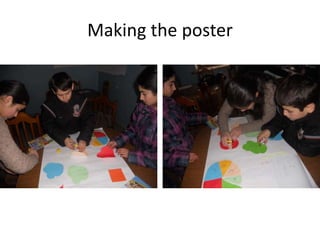 Making the poster
 