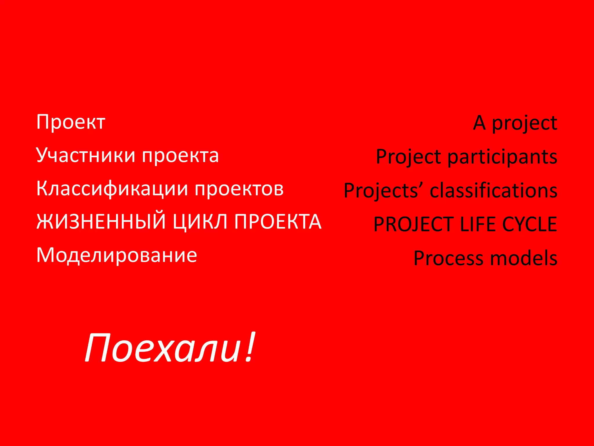 Project life cycle ppt