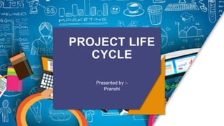 PROJECT LIFE
CYCLE
Presented by :-
Pranshi
 