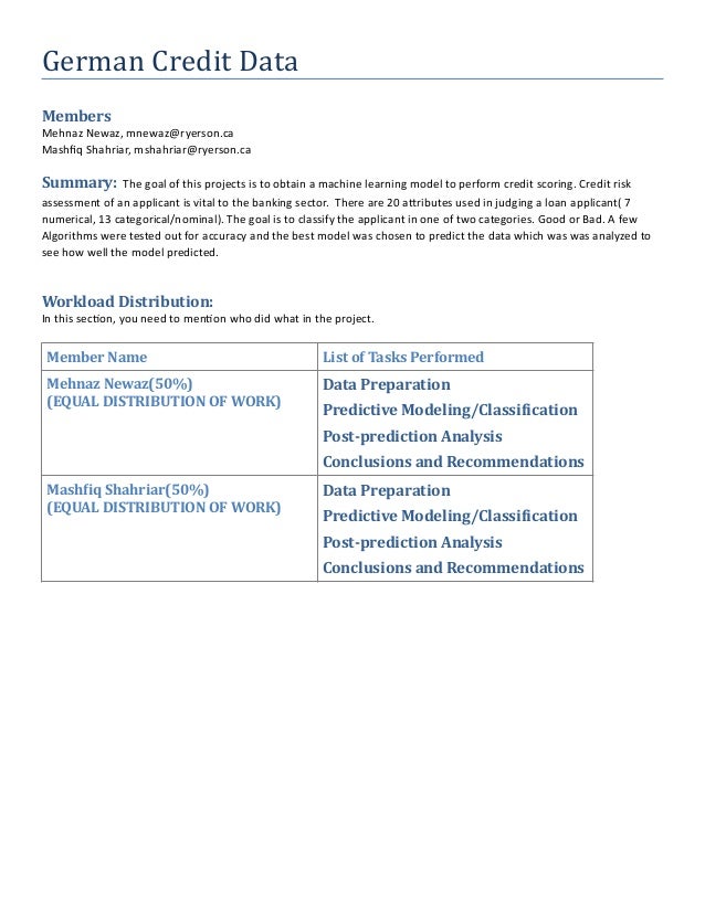 machine learning assessment