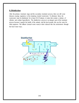 synopsis waste water treatment | PDF