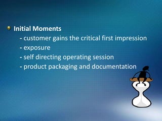 Focus GroupStructured techniqueRepresents a specific customer population and whose discussion is focused on a well-defined questionObjective           - to secure customer feedback and  enhance marketability