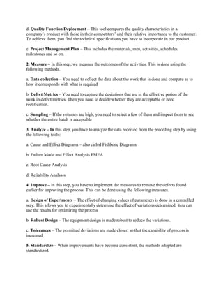 Project management | DOCX