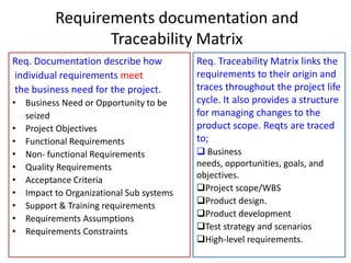 Project Development Requirements Project management | PPTX