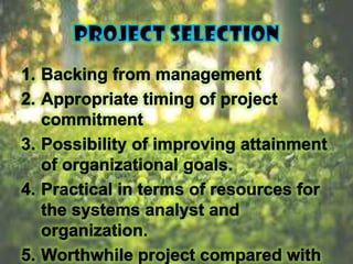 Project management