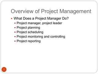 MIS Project management