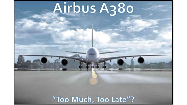 the airbus a380 project case study