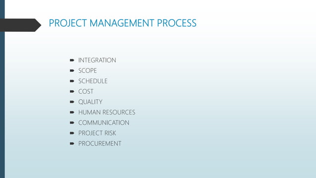 Project management- Operation Management | PPTX