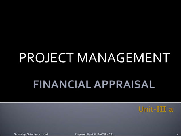 Project Management-3a. | PPT