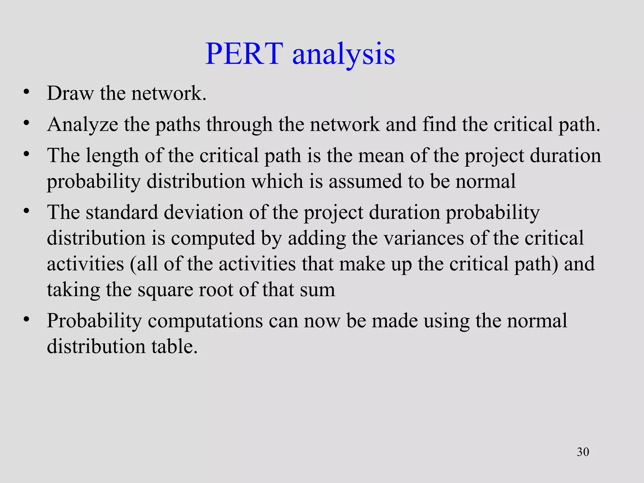 Project management cpm-pert | PPT