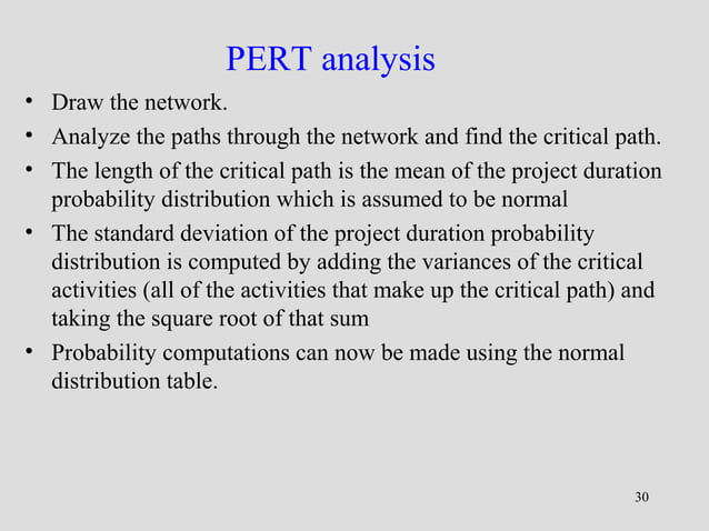Project management cpm-pert | PPT