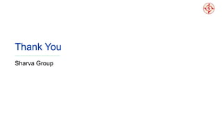 Thank You
Sharva Group
 