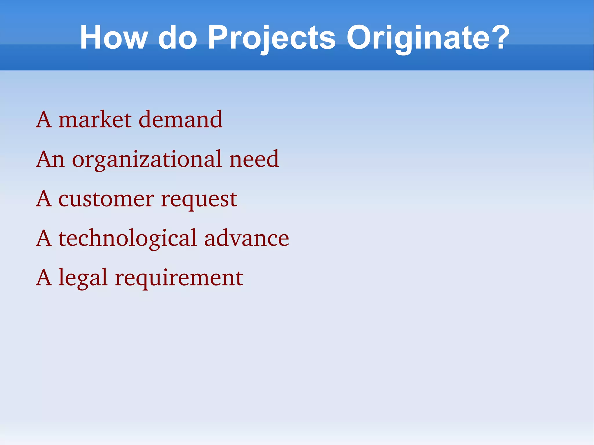 Project integration management Module 3 Project scope management 