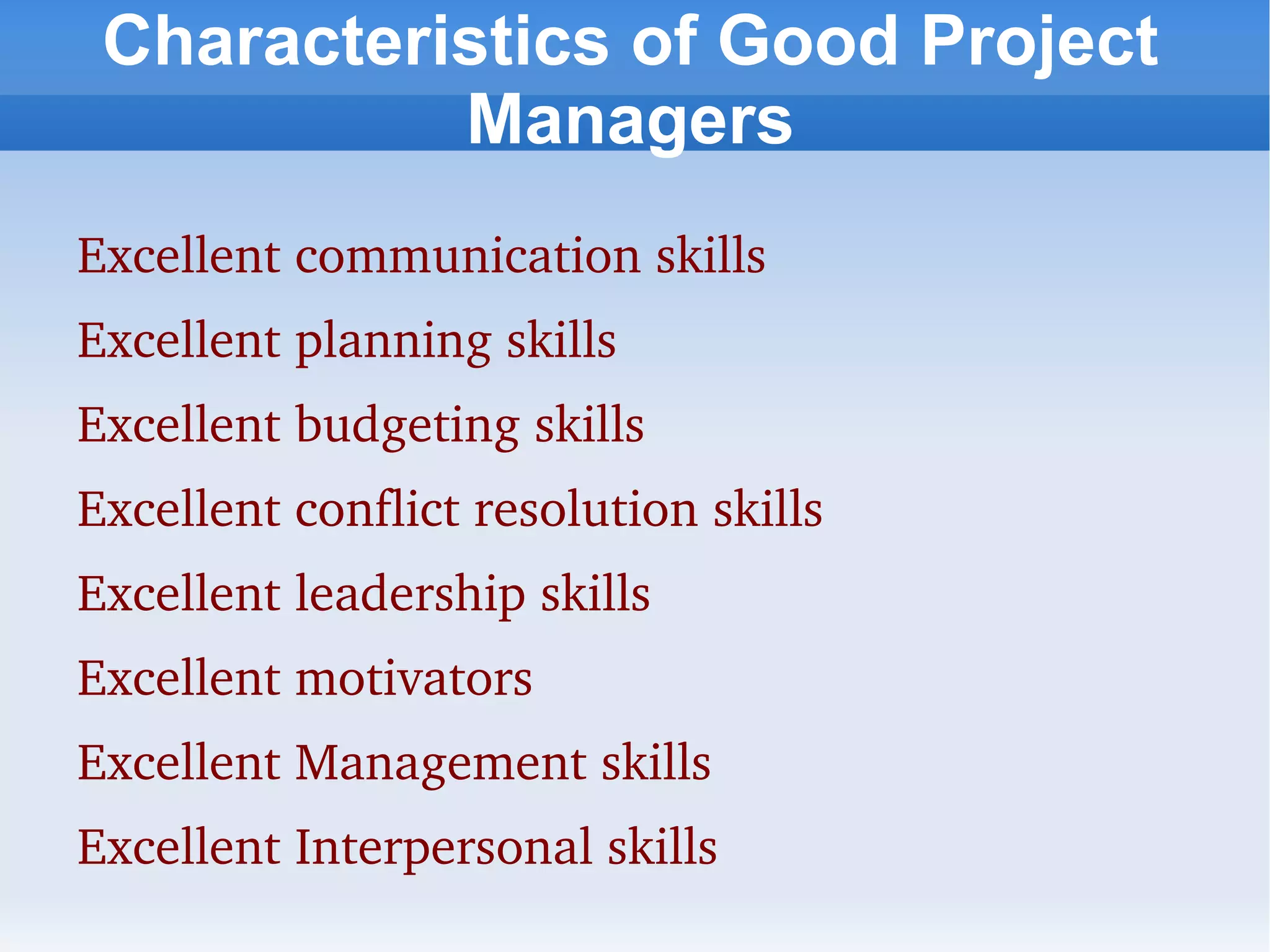 Project procurement management 