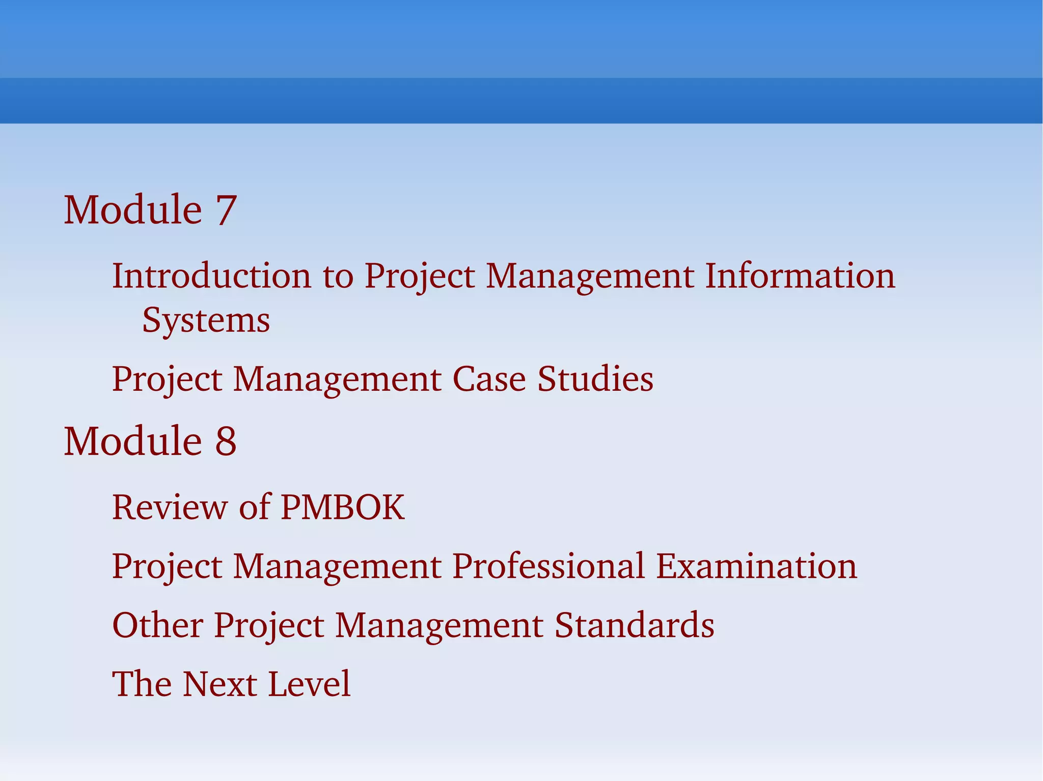 Recommended References 