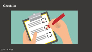 Checklist
27/01/26 06:24
 