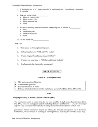 Project management 250613 | PDF