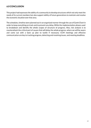 Defining and documenting a project | PDF