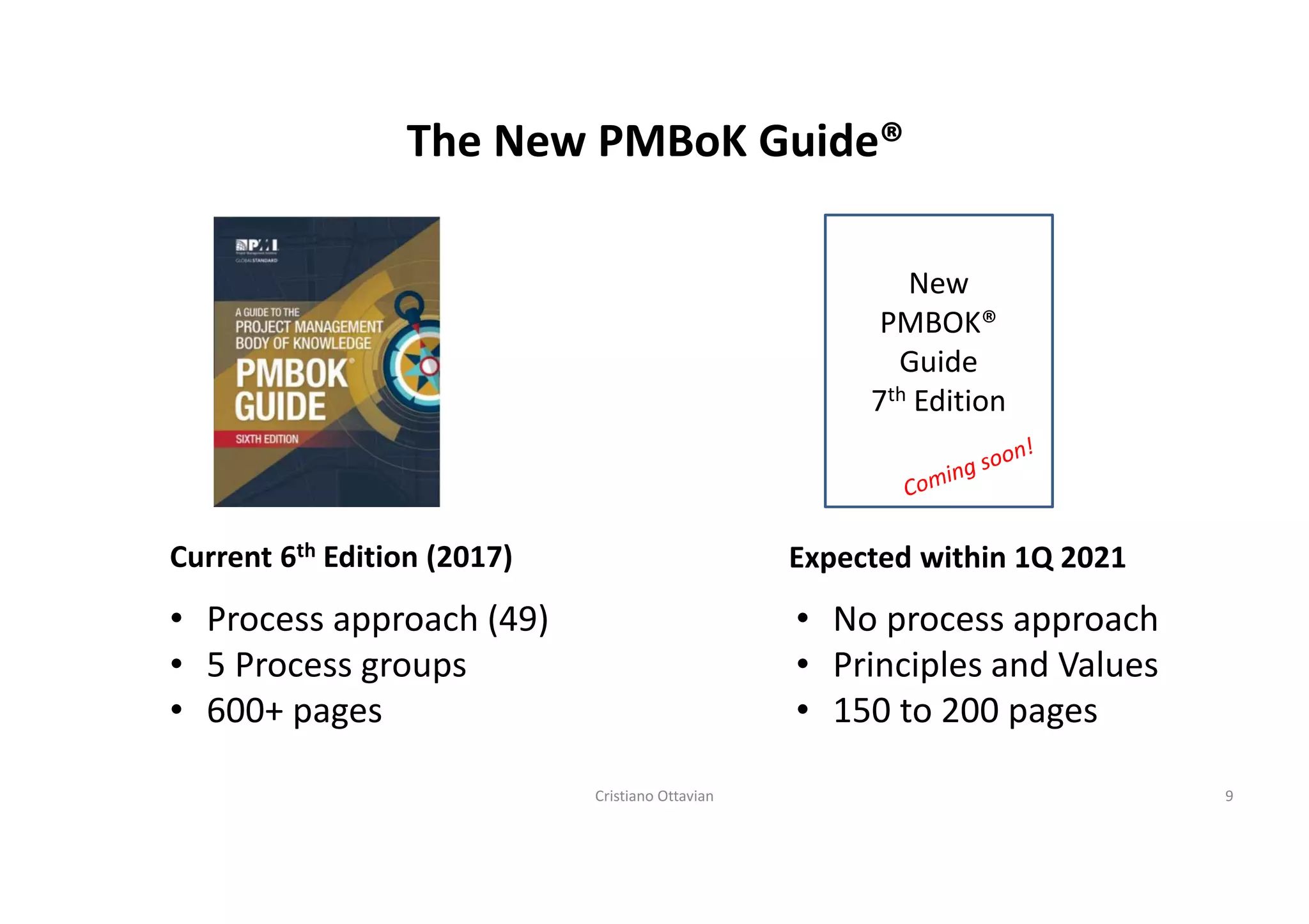 The new PMP, what it is and how to get prepared for it