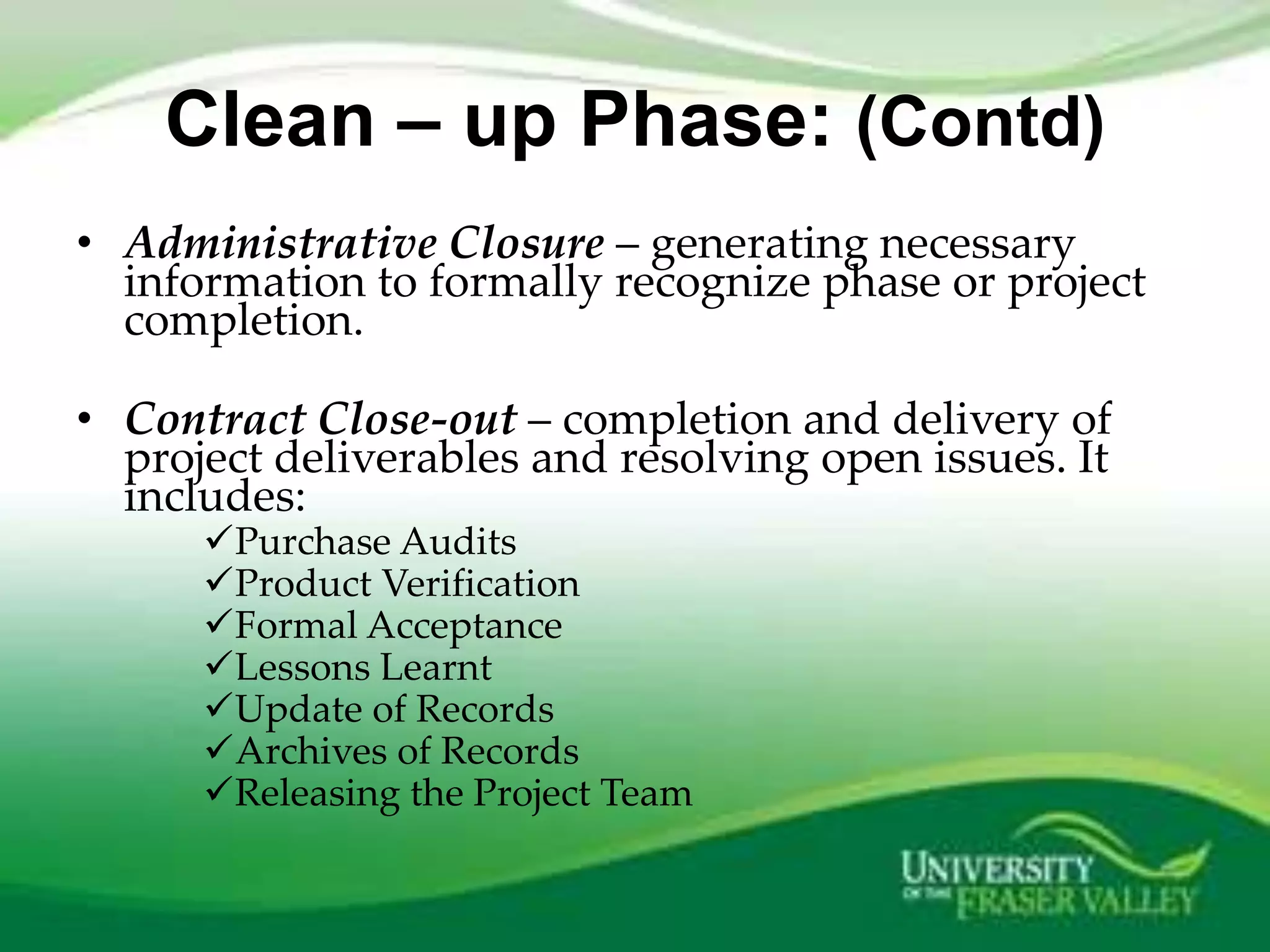 Project management and project life cycle | PPTX