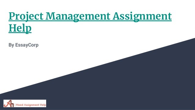 Project management assignment help