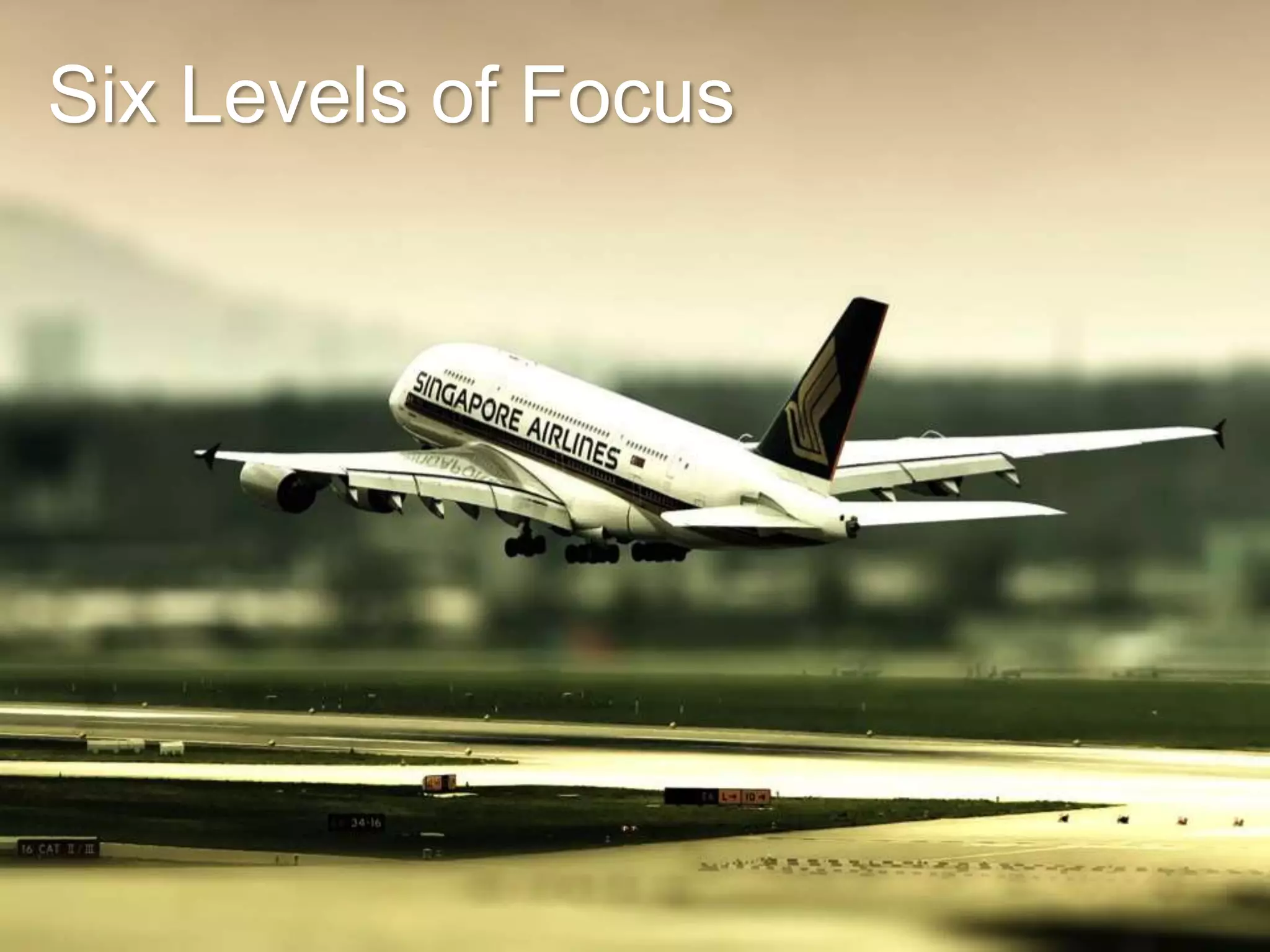 Six Levels of Focus

 