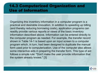 Computerized Example Project management chapter 14 | PPTX