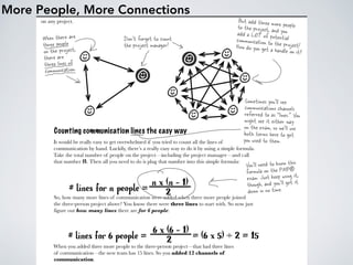 More People, More Connections
 