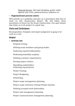 Project management final report | PDF