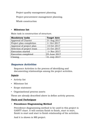 Project management final report | PDF