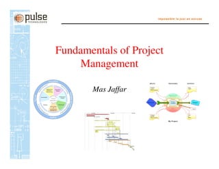 impossible is just an excuse




Fundamentals of Project
    Management

       Mas Jaffar
 