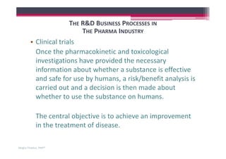 Pharma R D Process Project Management In Pharmaceutical Industry | PDF