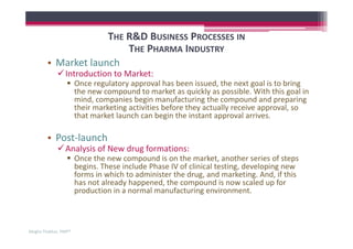 Project Management In Pharmaceutical Industry | PDF
