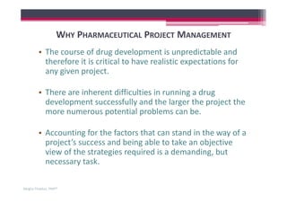 Project Management In Pharmaceutical Industry | PDF
