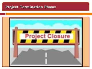 Project Termination Phase: 