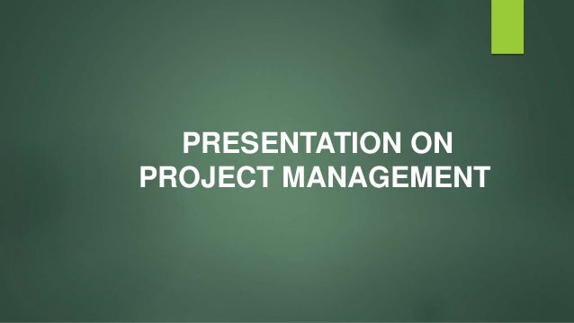 project management presentation power point project management presentation ppt