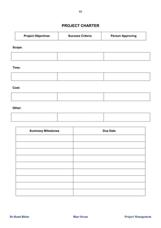 Project management Manual Guide | PDF