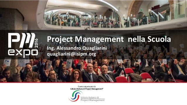 Project management nella scuola - Quagliarini