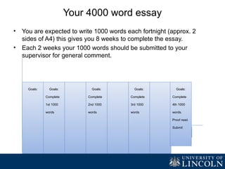 how long to 4000 word essay