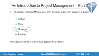 Project Management - Part 2 | PDF
