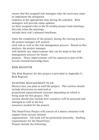 PROJECT MANAGEMENT PLAN TEMPLATE This Project Mana.docx