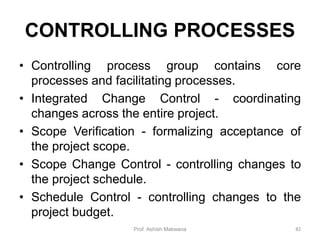Project management process_Infrastructure Engineering and Management ...